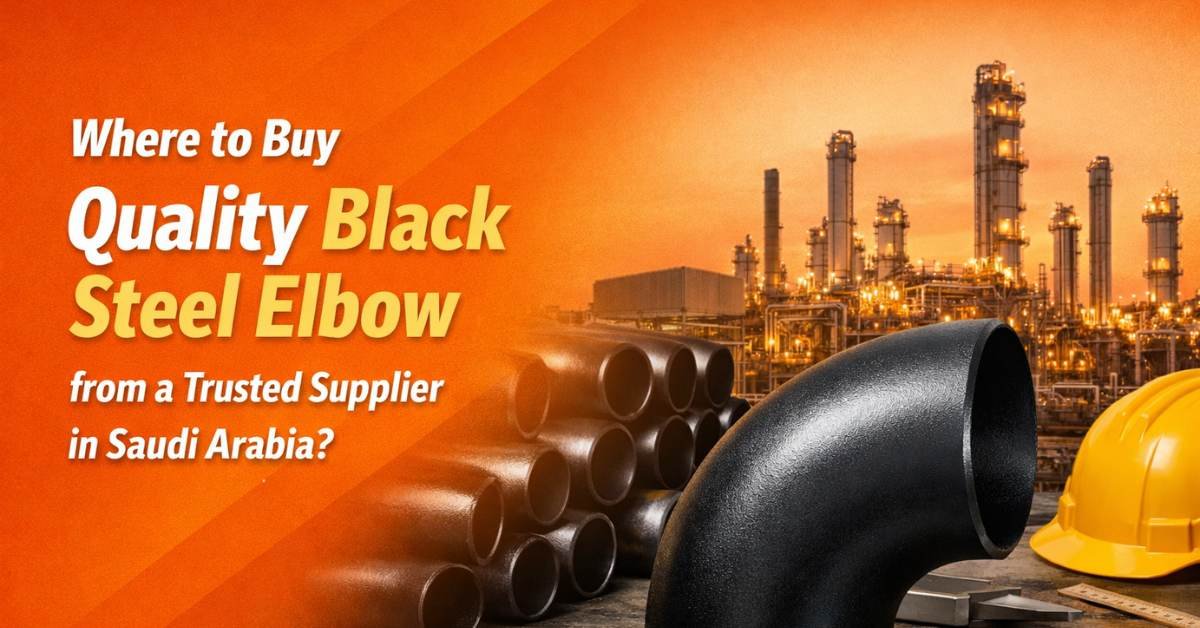 black steel elbow