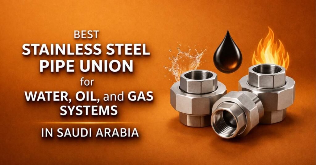 Best Stainless Steel Pipe Union for Water, Oil, and Gas Systems in Saudi Arabia