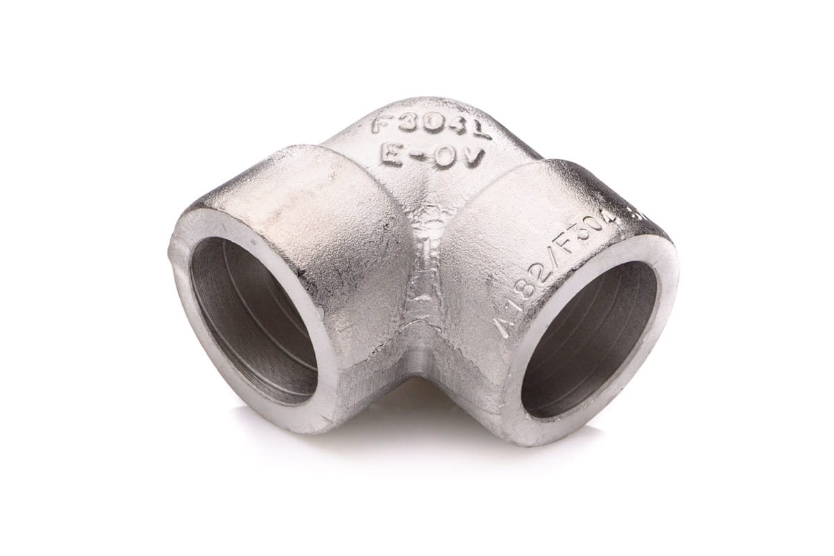 stainless steel elbow connector