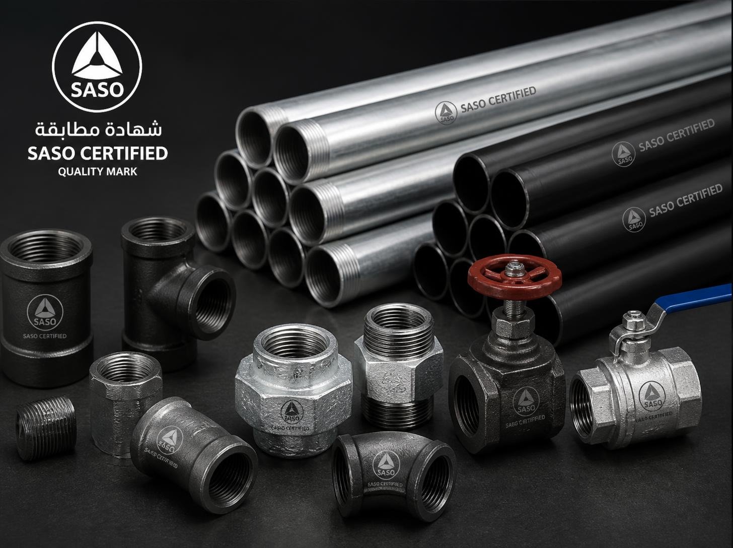 saso certified plumbing material