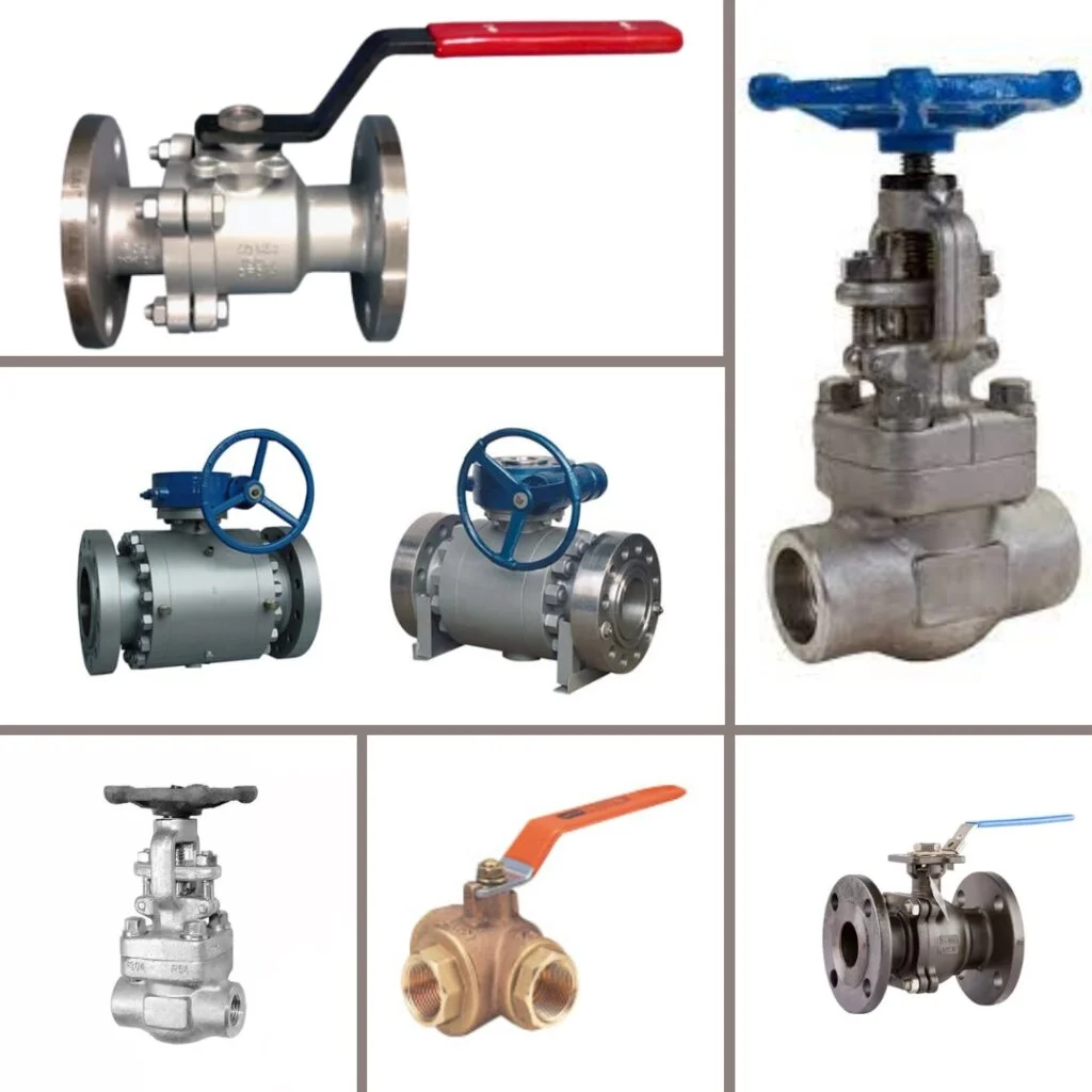 types of valves